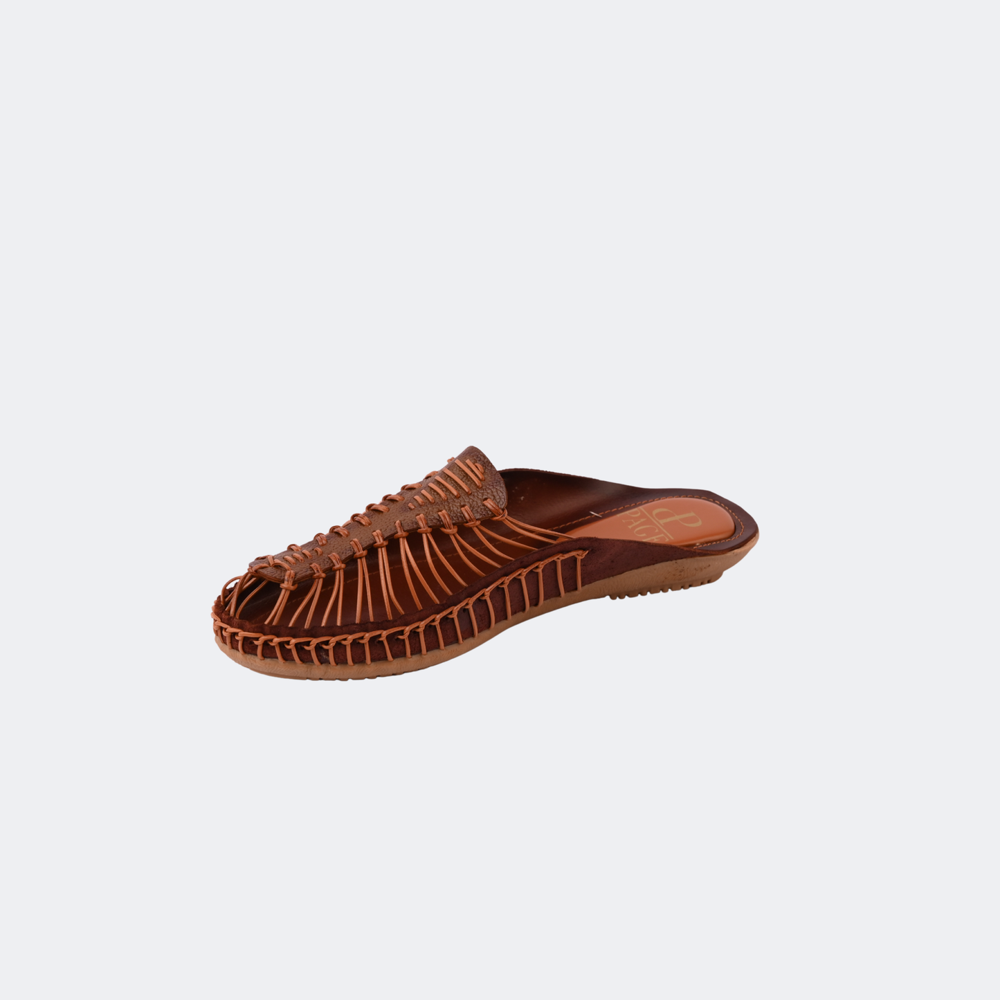 Brown sandal on a light gray background |Vogelle